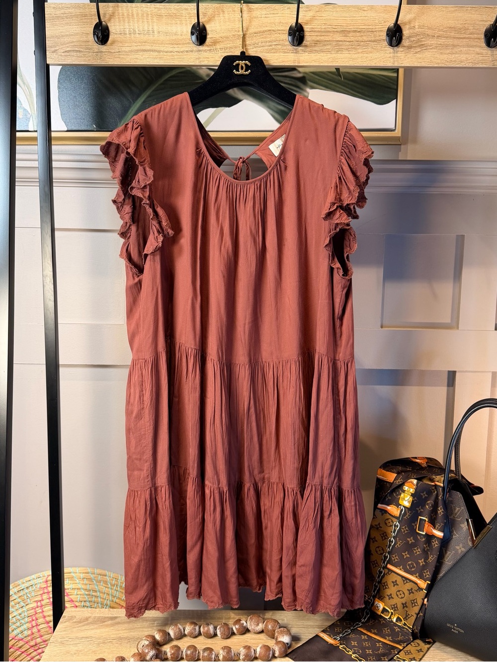 Aritzia Wilfred Sidone Dress | Rust Size L